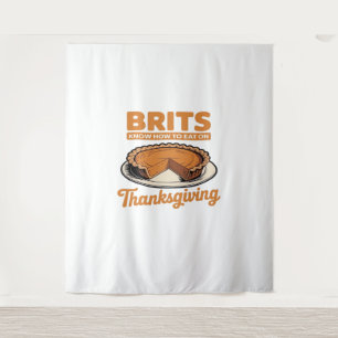Chillin With My Turkeys Thanksgiving Family Essent Tapestry