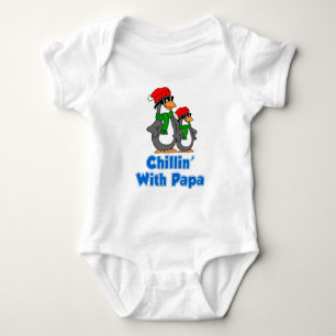 Chillin With Papa Baby Bodysuit
