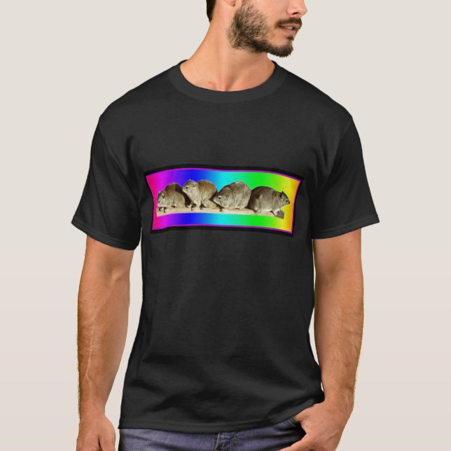 Chilling African Hyrax T-Shirt (Front)