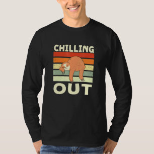 Chilling Out Sloth Vacation Sloth Tour Summer Holi T-Shirt