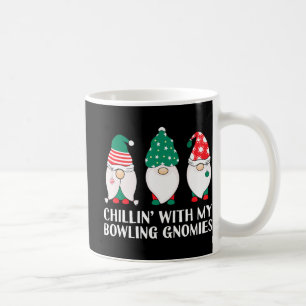 Chilling With My Bowling Gnomies PJ Fun Gnome Pun Coffee Mug