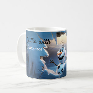 Chilling with snowmies funny Christmas  Coffee Mug