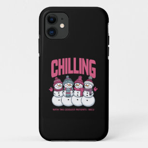 Chilling With The Coolest Patients NICU Christmas iPhone 11 Case