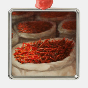 Chillis 2010 metal ornament