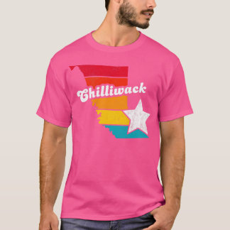 Chilliwack British Columbia Canada Vintage Distres T-Shirt