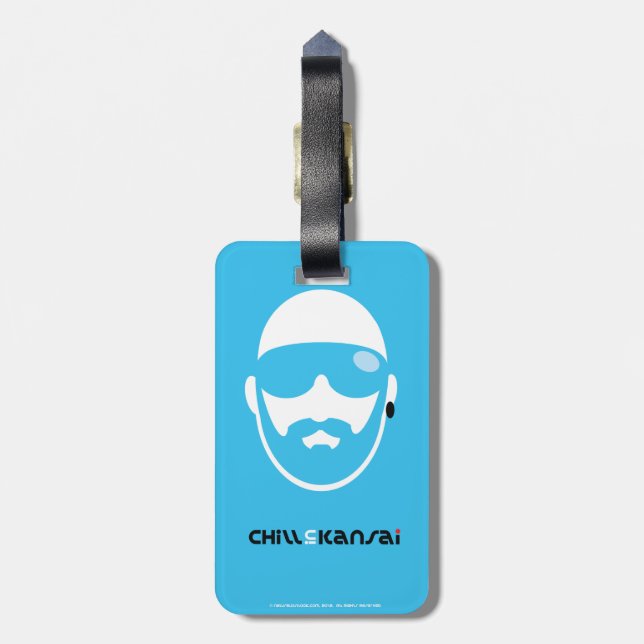 ChillLuggage Luggage Tag (Back Vertical)