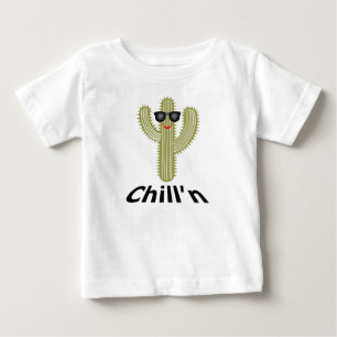 Chill'n Cactus Design - Baby Fine Jersey T-Shirt
