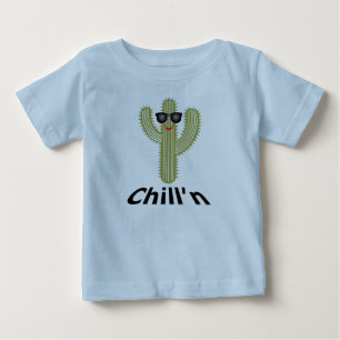 Chill'n Cactus Design - Baby Fine Jersey T-Shirt