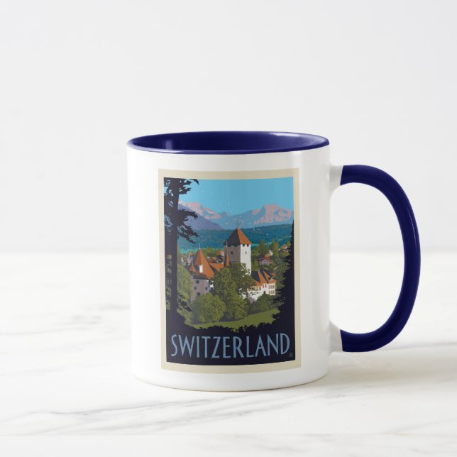 Chillon Castle | Switzerland Mug (Right)