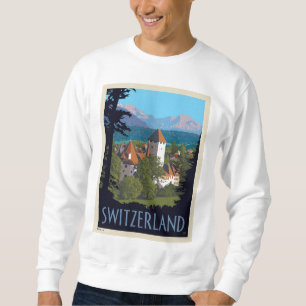 Chillon Castle Switzerland Sweatshirt