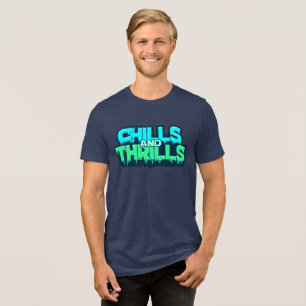 Chills & Thrills Halloween Tri-Blend Shirt