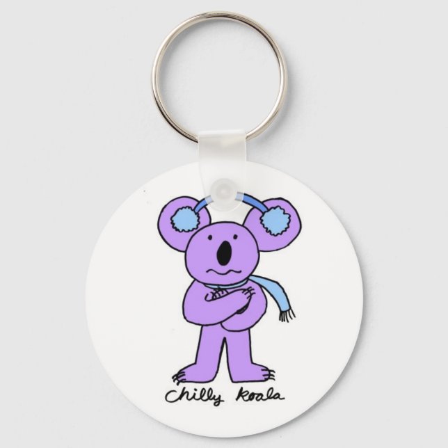 Chilly Koala Keychain (Front)