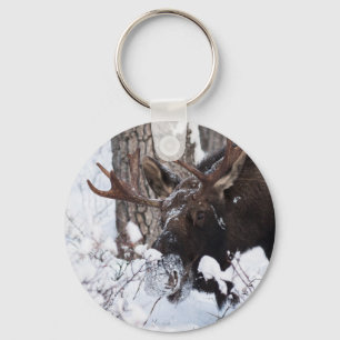 Chilly Moose Keychain