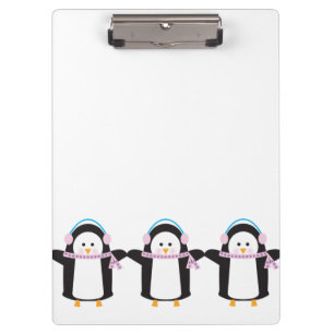 Chilly Penguin Clipboard