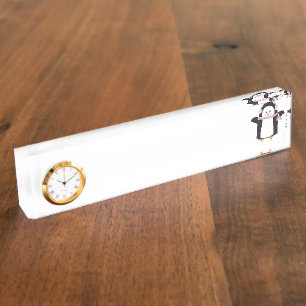 Chilly Penguin Nameplate