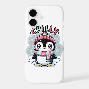 Chilly Penguin Snowy Scarf Hug