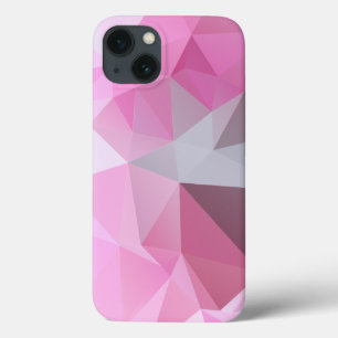 Chilly Pink Pyramid Abstract Pattern iPhone 13 Case