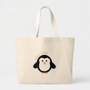 Chilly Willy Large Tote Bag