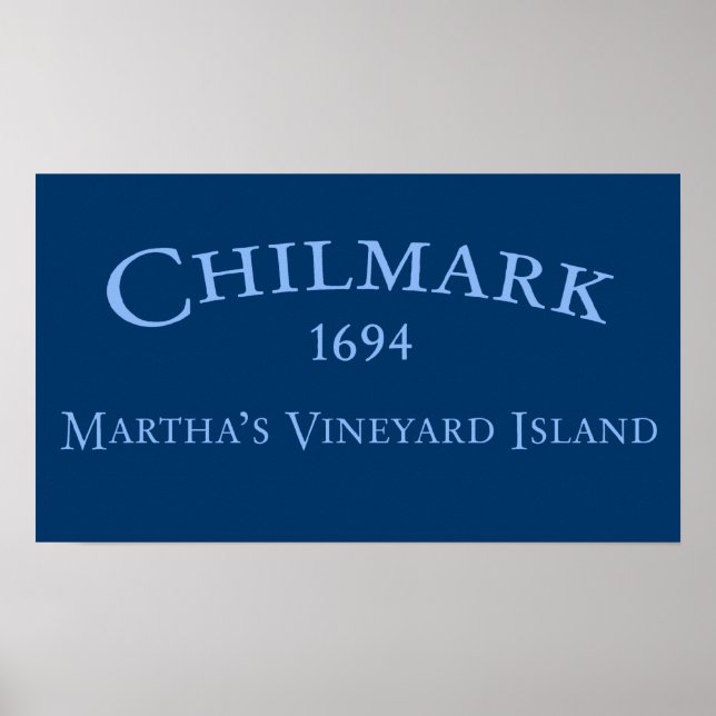Chilmark Incorporated 1694 Poster (Front)