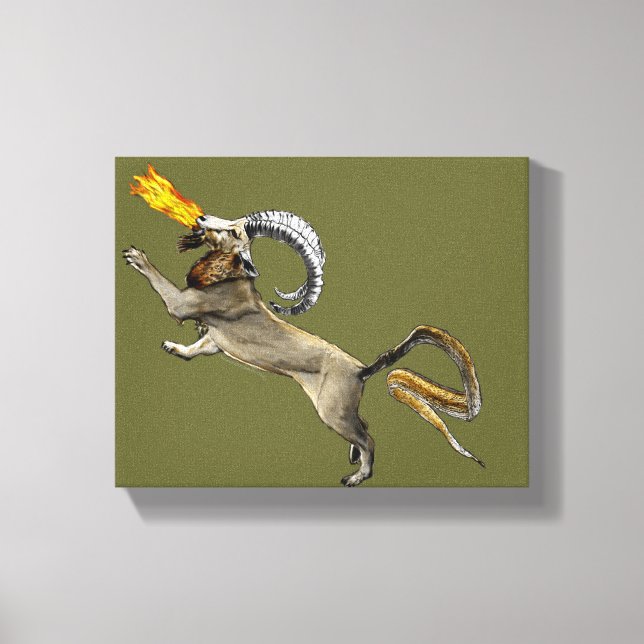 Chimera Canvas Print (Front)