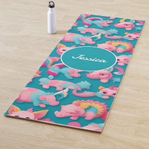 Chimera Pastel Colorful Personalized Pattern Yoga Mat
