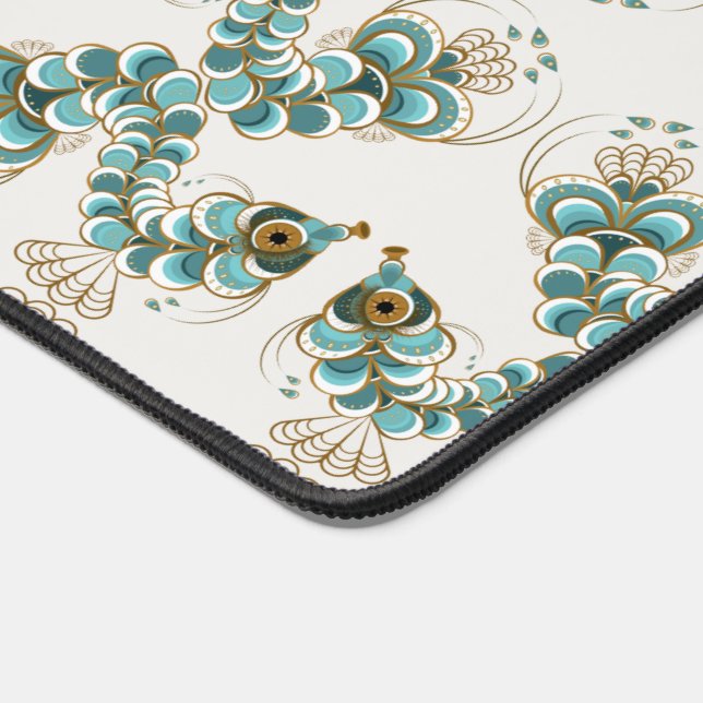 Chimera - Peacock Seahorse Bureau Mat (Coin)