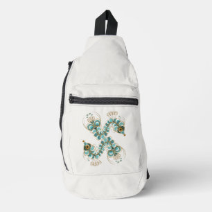 Chimera - Peacock Seahorse Sling Bag