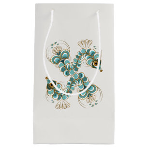 Chimera - Peacock Seahorse Small Gift Bag