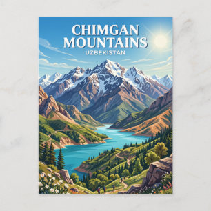 Chimgan Mountains Uzbekistan Postcard