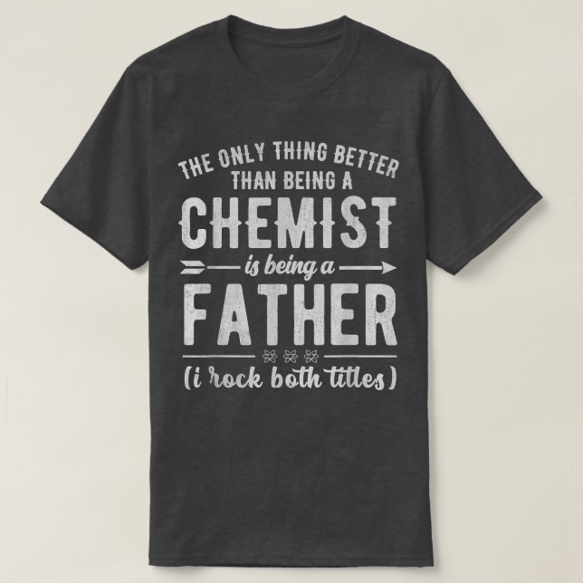 Chimie Tshirt Atom Chimique Enzyme Science Mole (Design devant)