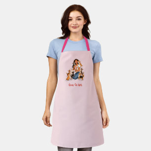 Chimigos - Crazy Chi Lady - Chihuahua  Apron