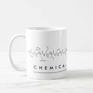 ChimiqueIngénierie nom de peptide mug