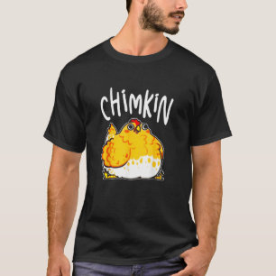 Chimkin Derpy Chicken Farmer Farming T-Shirt