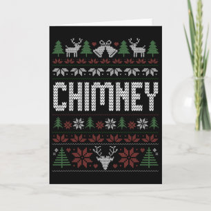 Chimney And I'm Coming Down The Chimney Tonight  Card