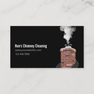 Chimney Cleaning Business Card