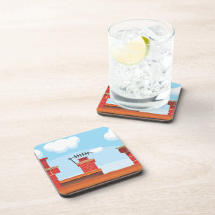 Chimney Pots Coaster
