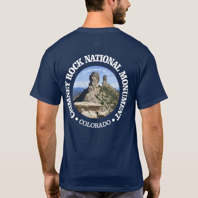 Chimney Rock (NM) T-Shirt (Back)