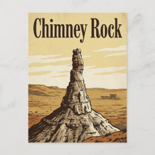 Chimney Rock Postcard