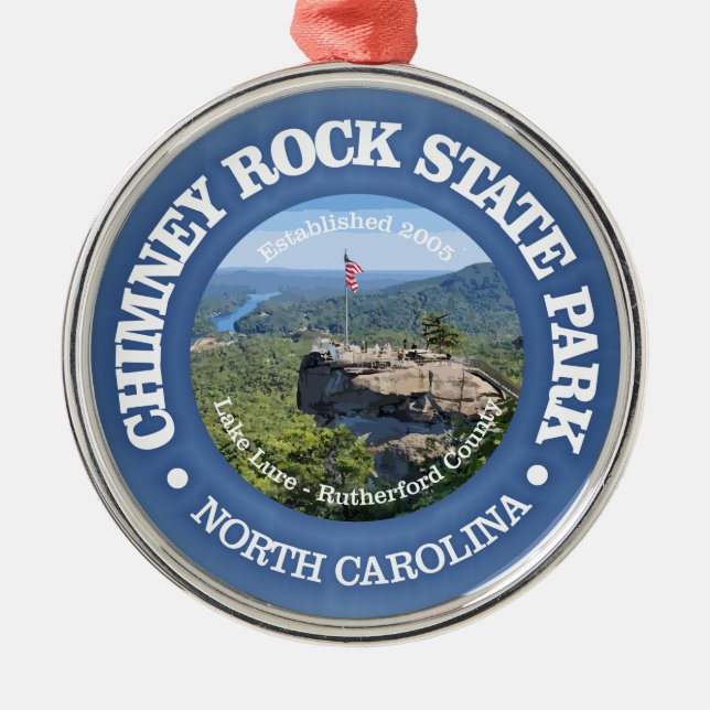 Chimney Rock SP Metal Ornament (Front)