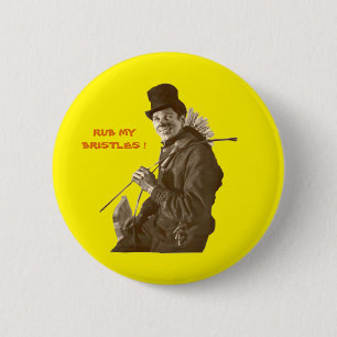 CHIMNEY SWEEP 2 INCH ROUND BUTTON