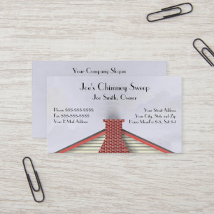 Chimney Sweep Business Card