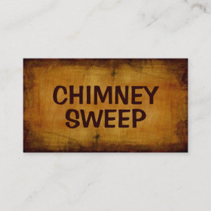 Chimney Sweep Carte de visite antique