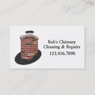 Chimney Sweep Cleaning & Repairs Business Card