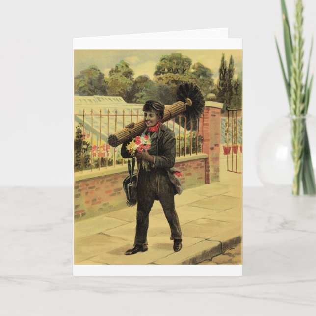 Chimney sweep of love card (Front)