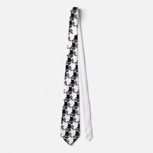 Chimney sweep skull tie