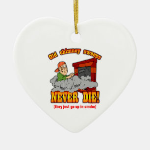 Chimney Sweeps Ceramic Ornament