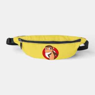  Chimp cartoon  Fanny Pack