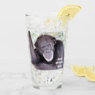 Chimp off the Old Block  Tumbler / Shaker Glass