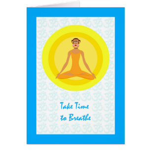 Chimp Yoga Pose, Take Time to Breathe