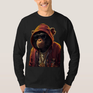 Chimpanzé Urbain – Chimpanzé Cool avec Sweat à Cap